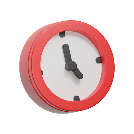 Horloge  3D Icon