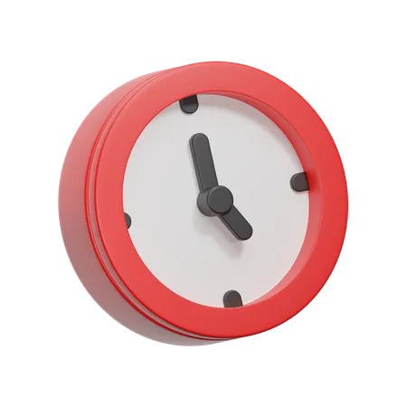 Horloge  3D Icon