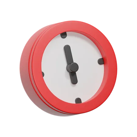 Horloge  3D Icon