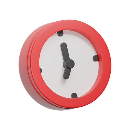 Horloge  3D Icon