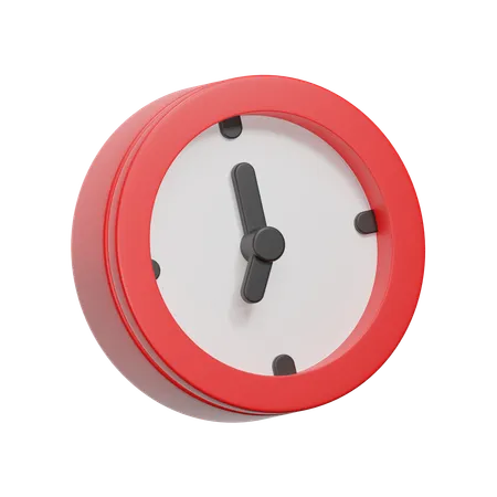 Horloge  3D Icon