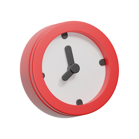 Horloge  3D Icon