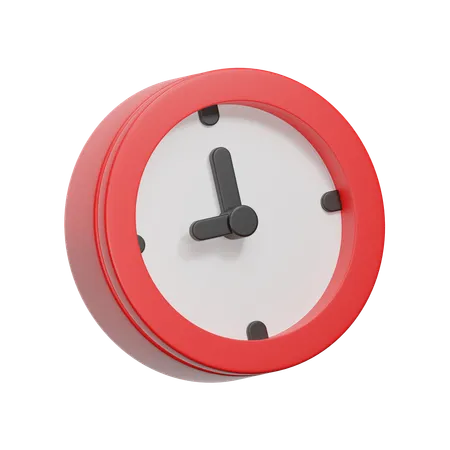 Horloge  3D Icon