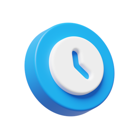 Horloge  3D Icon