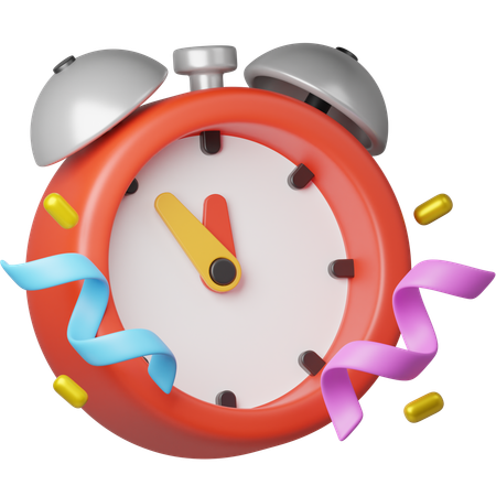 Horloge  3D Icon