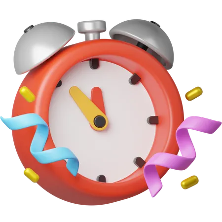 Horloge  3D Icon