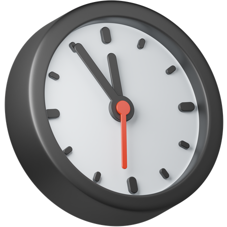 Horloge  3D Icon