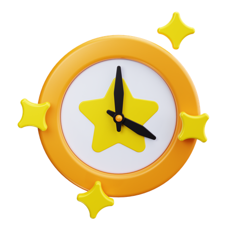 Horloge  3D Icon