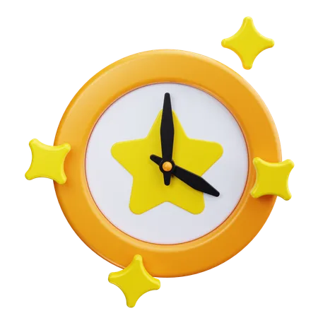 Horloge  3D Icon