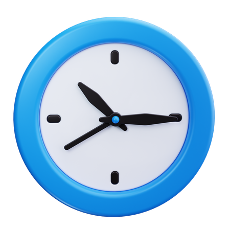 Horloge  3D Icon