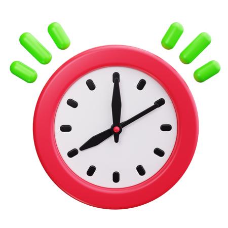 Horloge  3D Icon