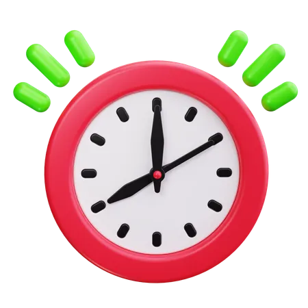 Horloge  3D Icon