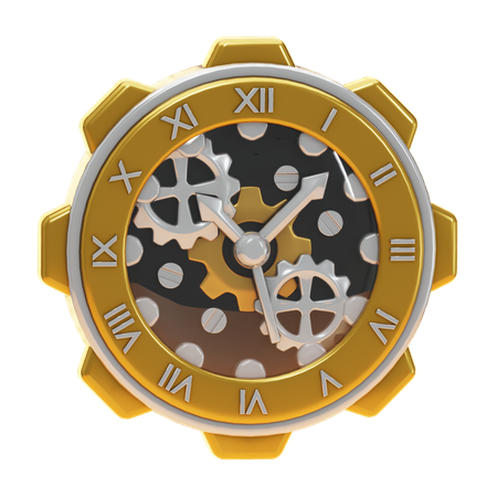 Horloge  3D Icon