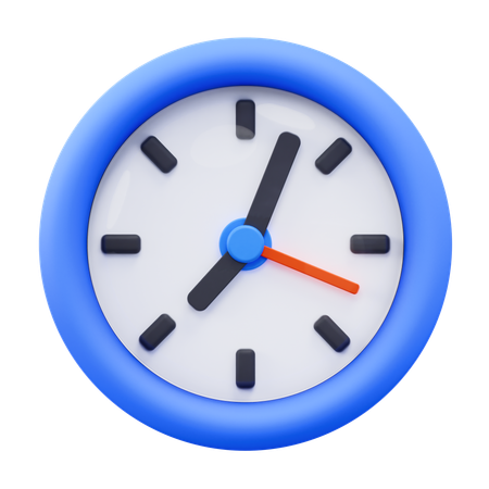 Horloge  3D Icon