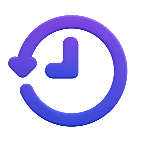 Horloge  3D Icon