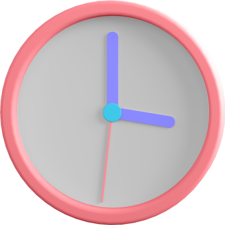 Horloge  3D Illustration