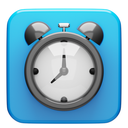 Horloge  3D Icon