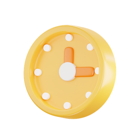 Horloge  3D Icon