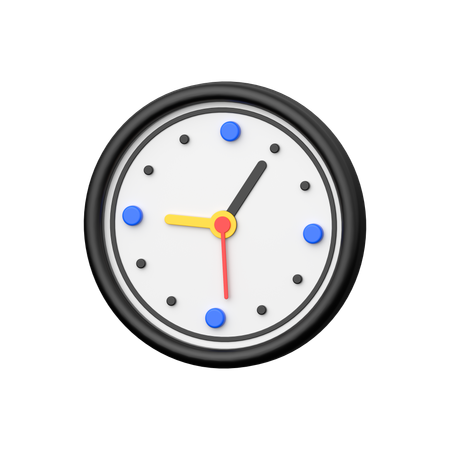 Horloge  3D Icon