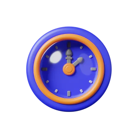 Horloge  3D Illustration