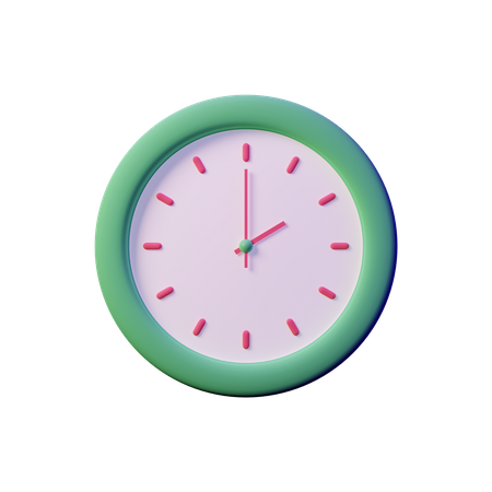 Horloge  3D Illustration