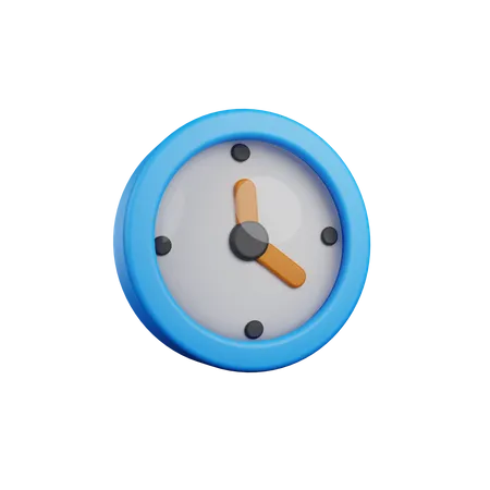 Horloge  3D Icon