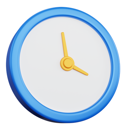 Horloge  3D Icon