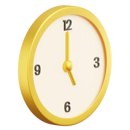 Horloge  3D Icon