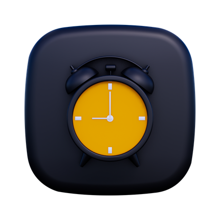 Horloge  3D Icon