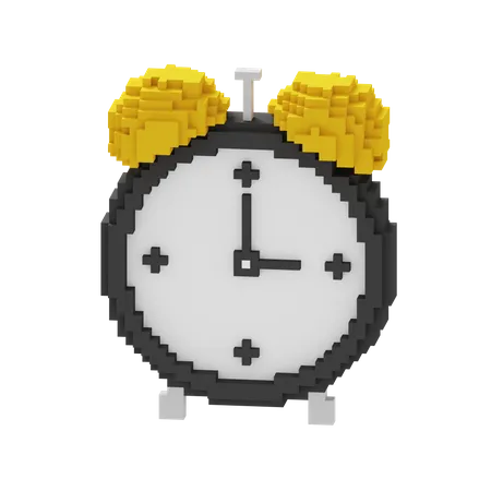 Horloge  3D Icon