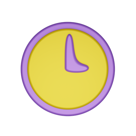 Horloge  3D Icon