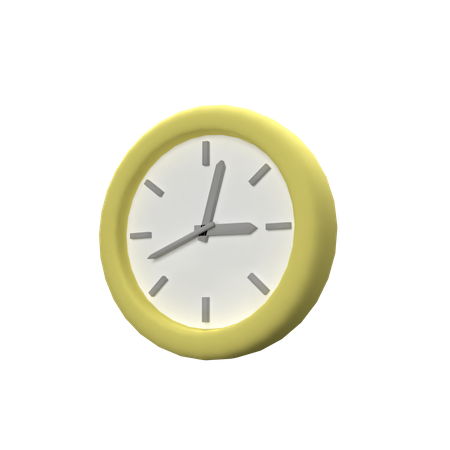 Horloge  3D Icon