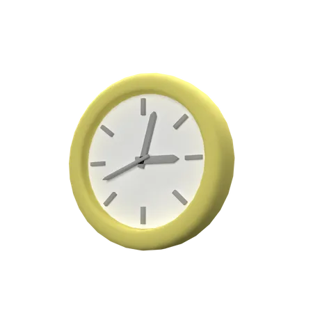 Horloge  3D Icon