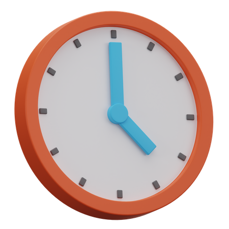 Horloge  3D Icon