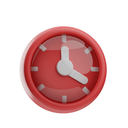 Horloge  3D Icon