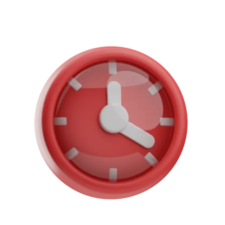 Horloge  3D Icon