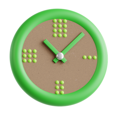 Horloge  3D Icon