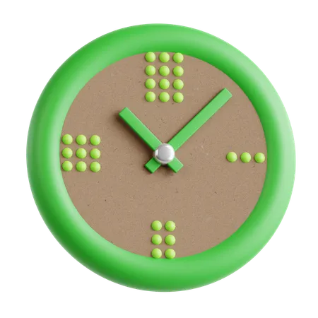 Horloge  3D Icon