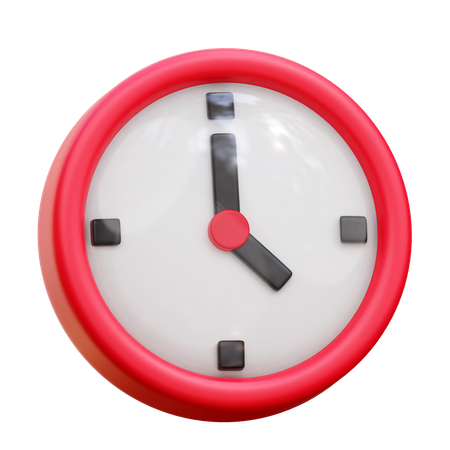 Horloge  3D Icon