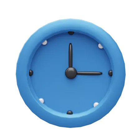 Horloge  3D Icon