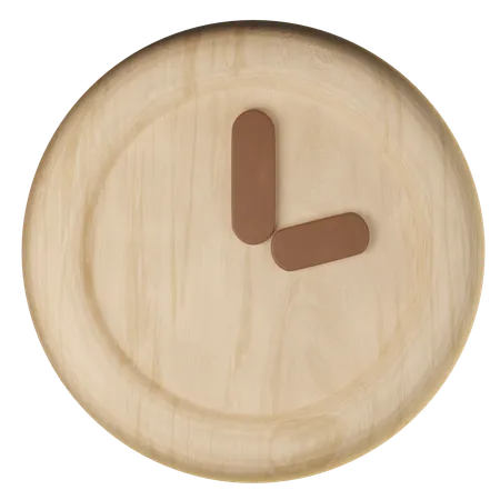 Horloge  3D Icon