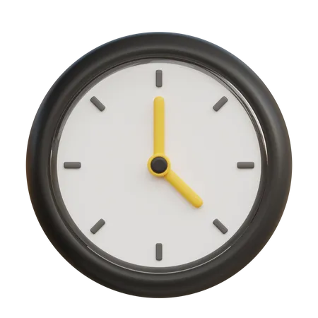 Horloge  3D Icon