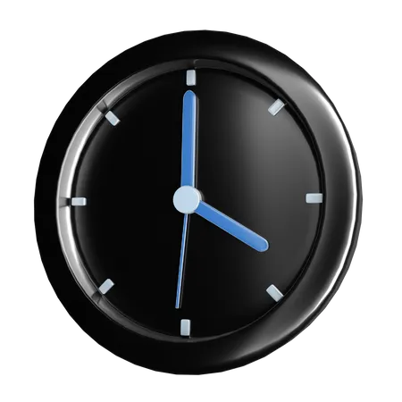 Horloge  3D Icon