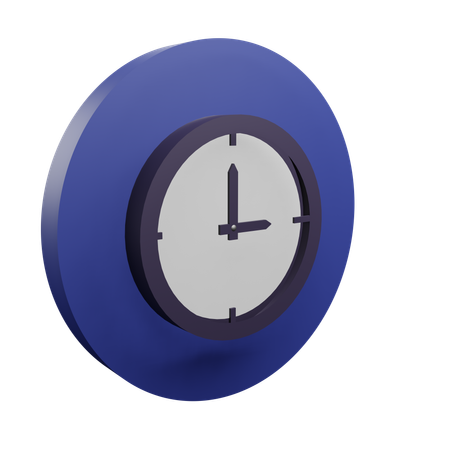 Horloge  3D Icon