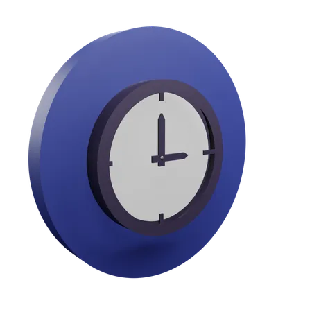 Horloge  3D Icon