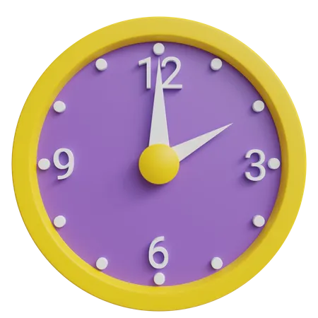 Horloge  3D Icon