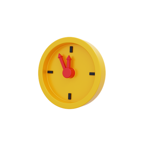 Horloge  3D Icon