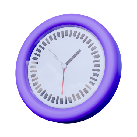 Horloge  3D Icon