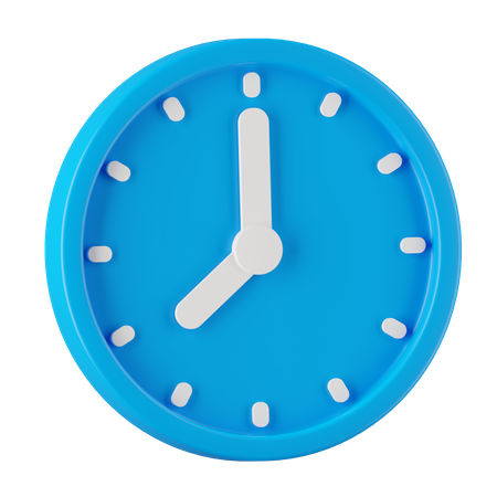 Horloge  3D Icon