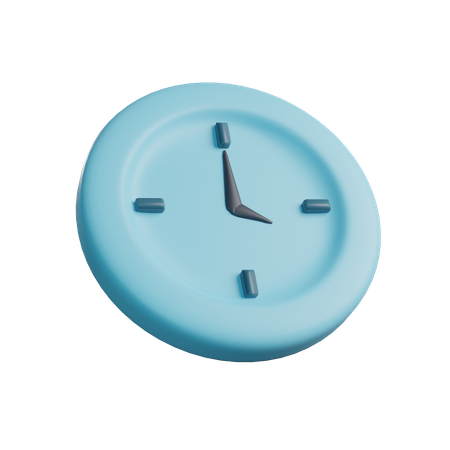 Horloge  3D Icon